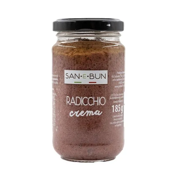 Krem z czerwonej cykorii