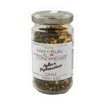 Przyprawa suszony czosnek z chili w szklanym słoiku 50 g