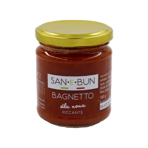 Sos piemoncki pikantny w słoiku 180 g marki San e Bun
