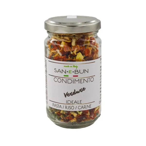 Suszone warzywa do sosu ortolana w szklanym słoiku 50 g