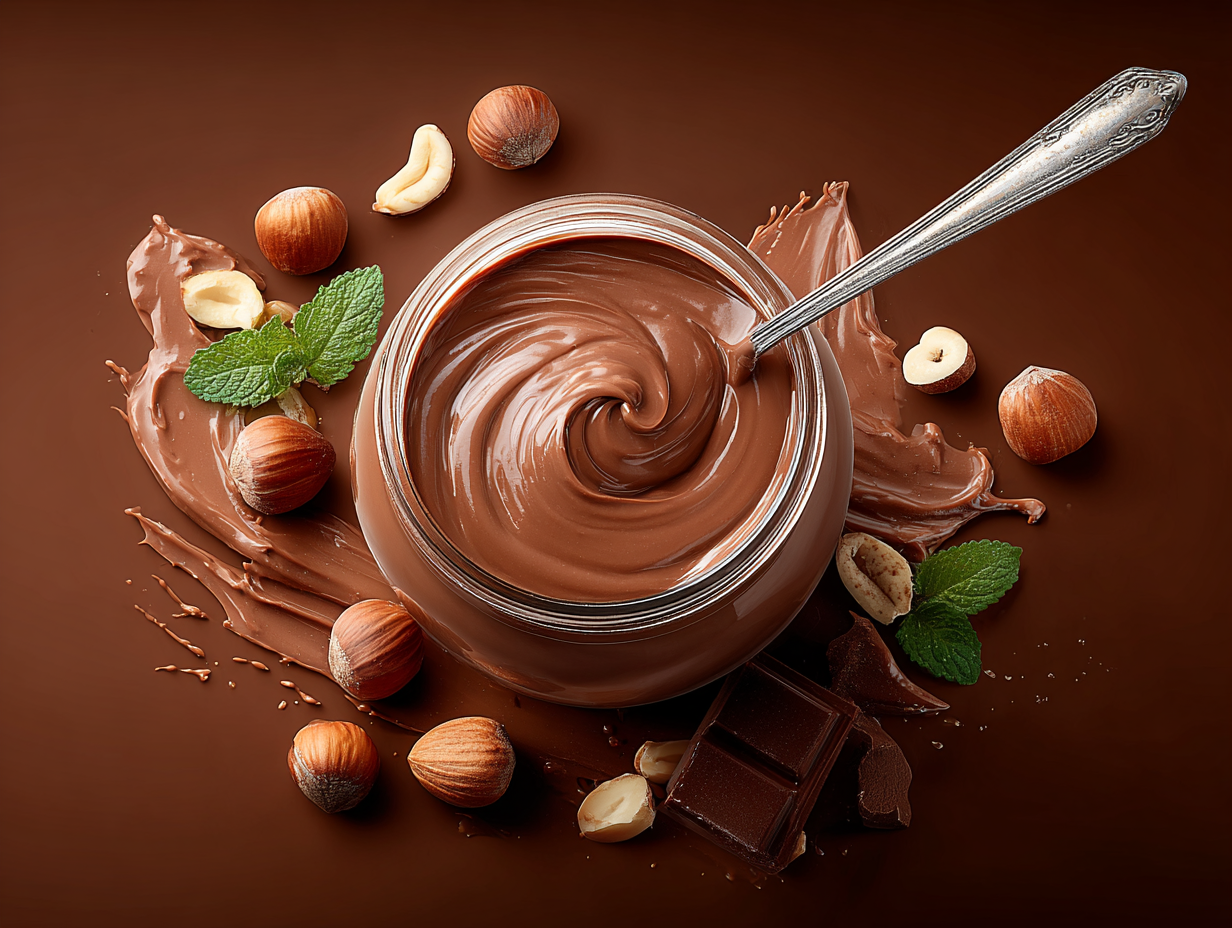 gianduja krem z orzechów laskowych