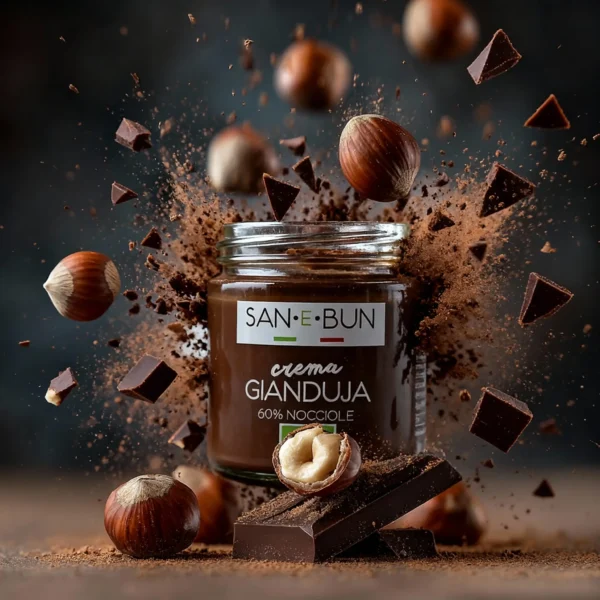 gianduja krem z orzechów laskowych