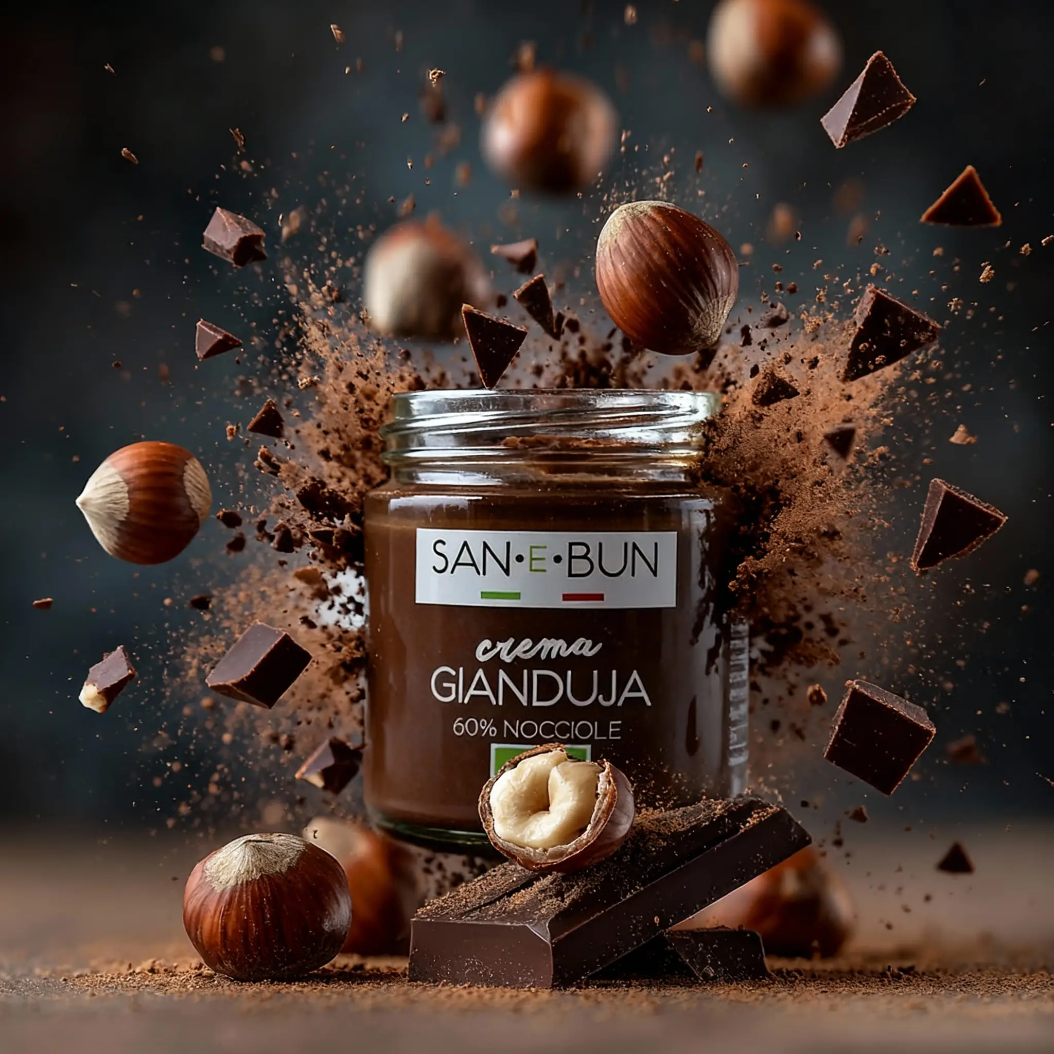 gianduja krem z orzechów laskowych