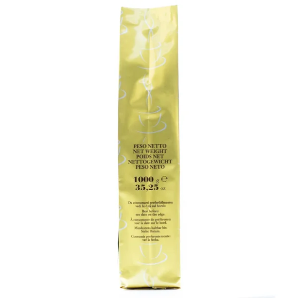 Kawa Caffè Barale Espresso 1kg — drugi bok paczki, włoska mieszanka 25/75